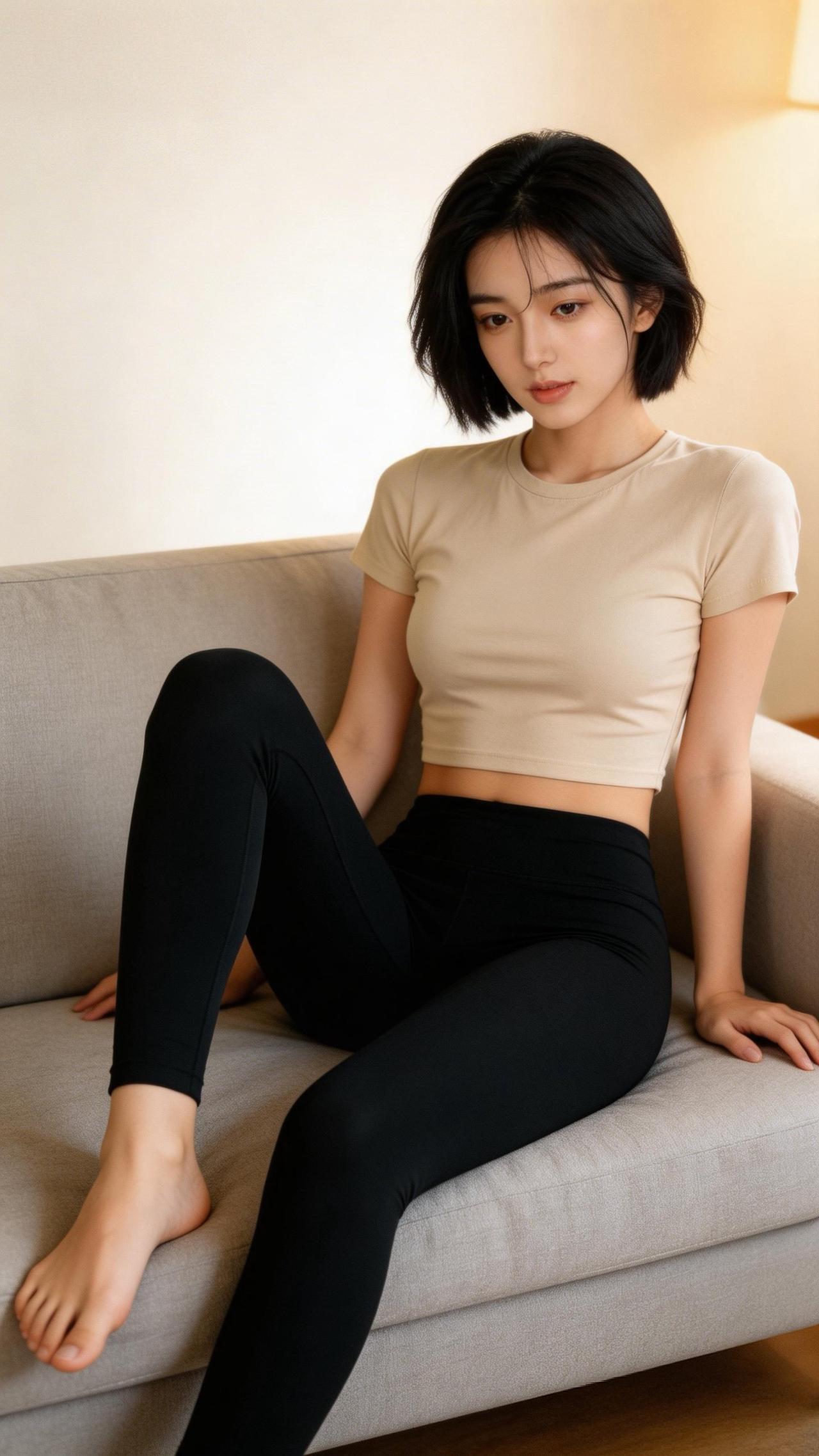 短发似乎更适合呢…