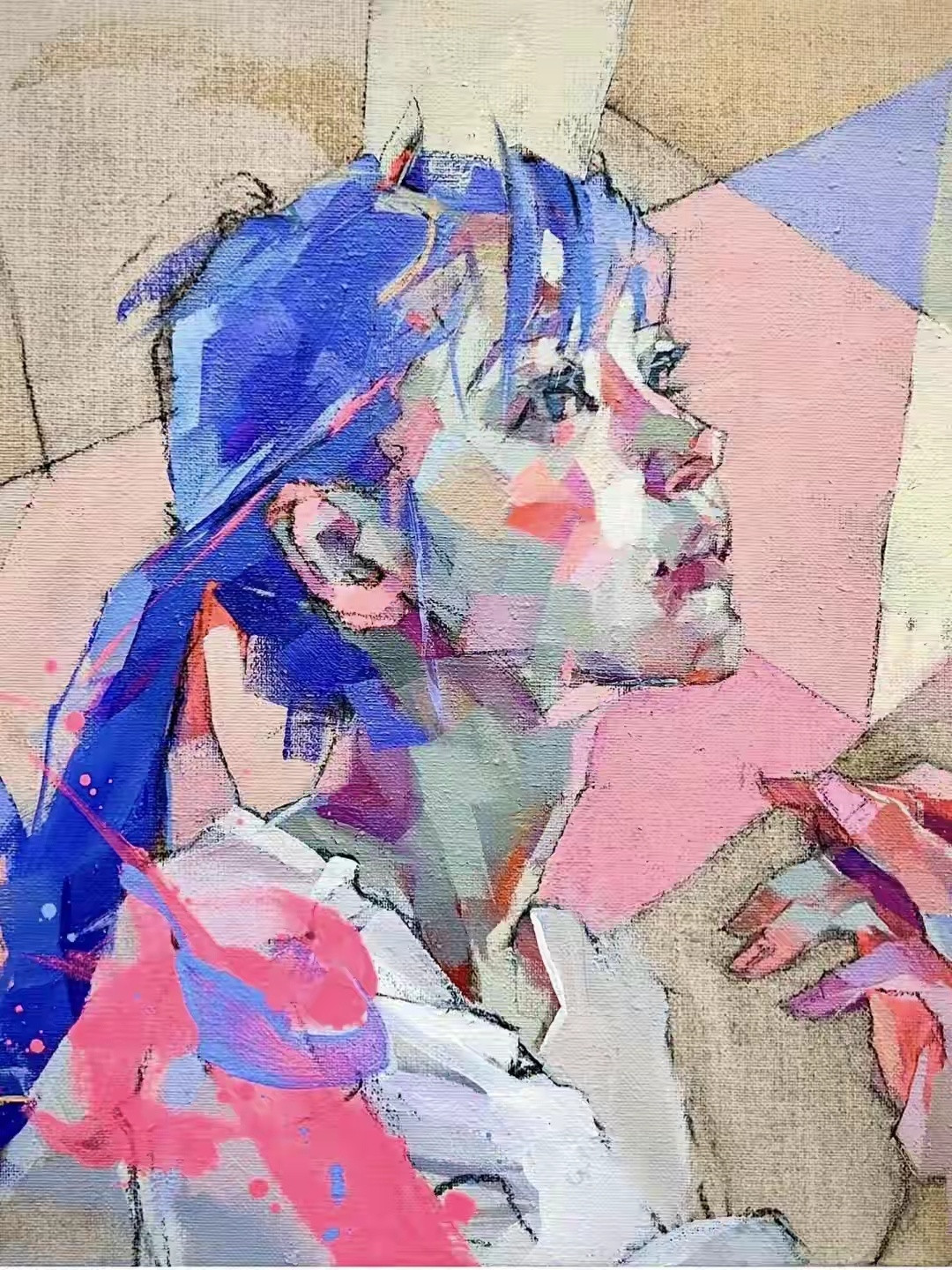 日本画家古河原泉绘画作品欣赏遇见艺术遇见美好原创
