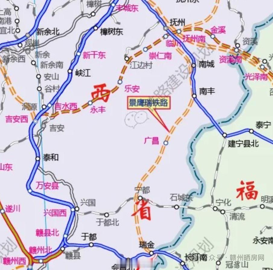 赣州身边事【宁都未出局！赣州这条铁路，正全力争取国家正式立项批复！】景鹰瑞铁路