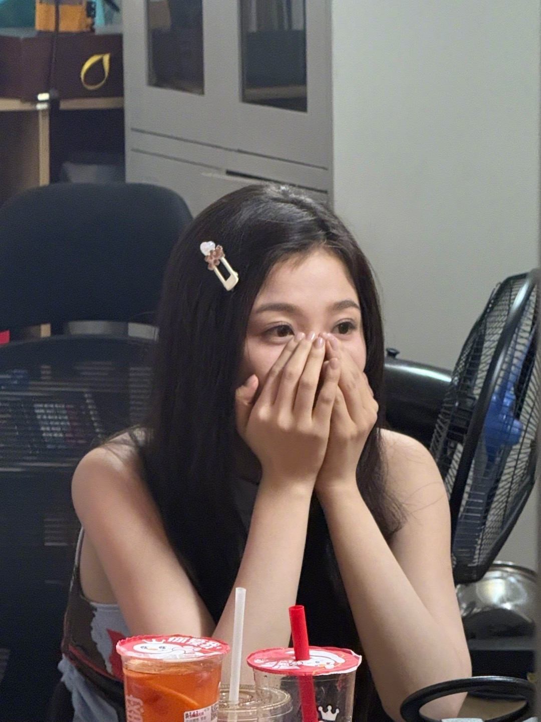 我也要喝女神同款蜜雪冰城甜蜜蜜🥰