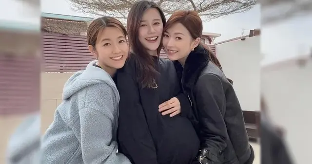 TVB花旦黄翠如挺巨肚与好姐妹吃美食, 视后杨茜尧想参加浪姐