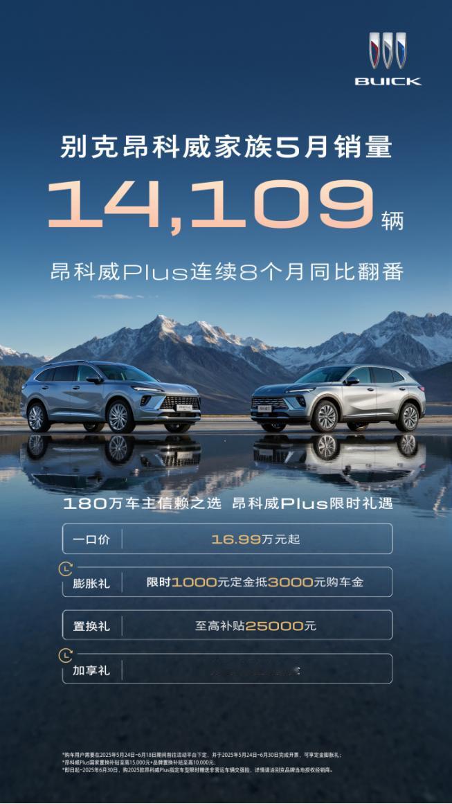 中型SUV市场竞争激烈，昂科威家族凭实力突围，昂科威Plus成热门之选在汽车行