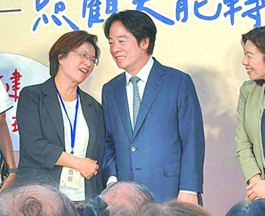 就在刚刚，王惠美宣布一件，  王惠美拒绝同台郑丽文黄光芹：她要加入民进党