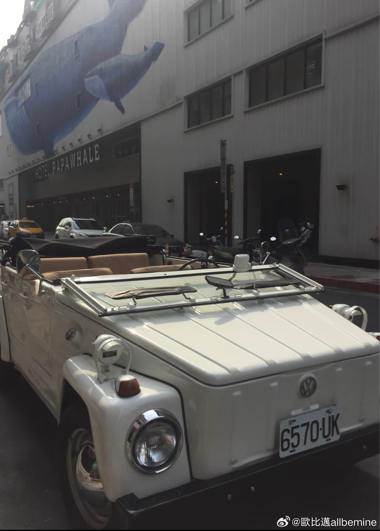 台湾老车🇩🇪1971年VW181敞蓬四門吉普非常稀有