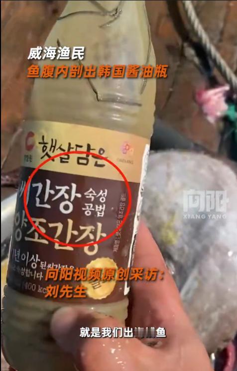 “离了个大谱！”1月7日，山东威海，一男子出海捕鱼时，竟从一条海鱼肚子里掏出一个