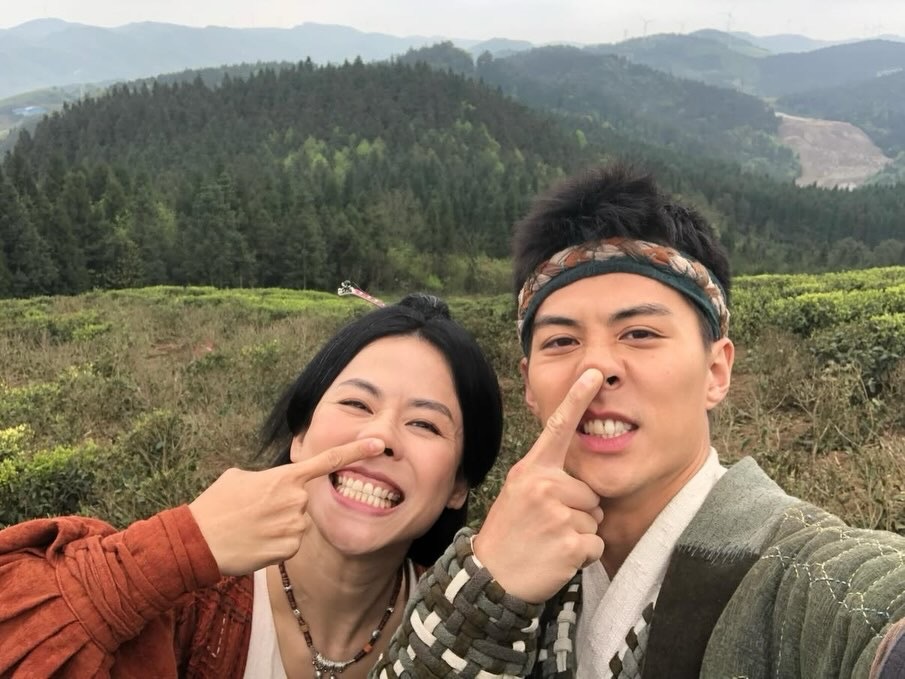 宣萱分享电影《寻秦记》花絮照