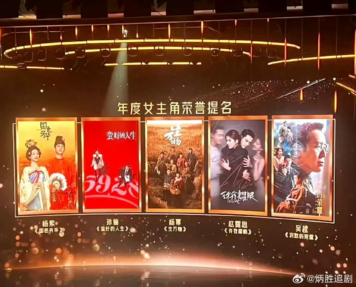 赵露思《许我耀眼》确实是这一届白玉兰的大热门，都市奋斗剧能有如此亮眼成绩值得赞赏