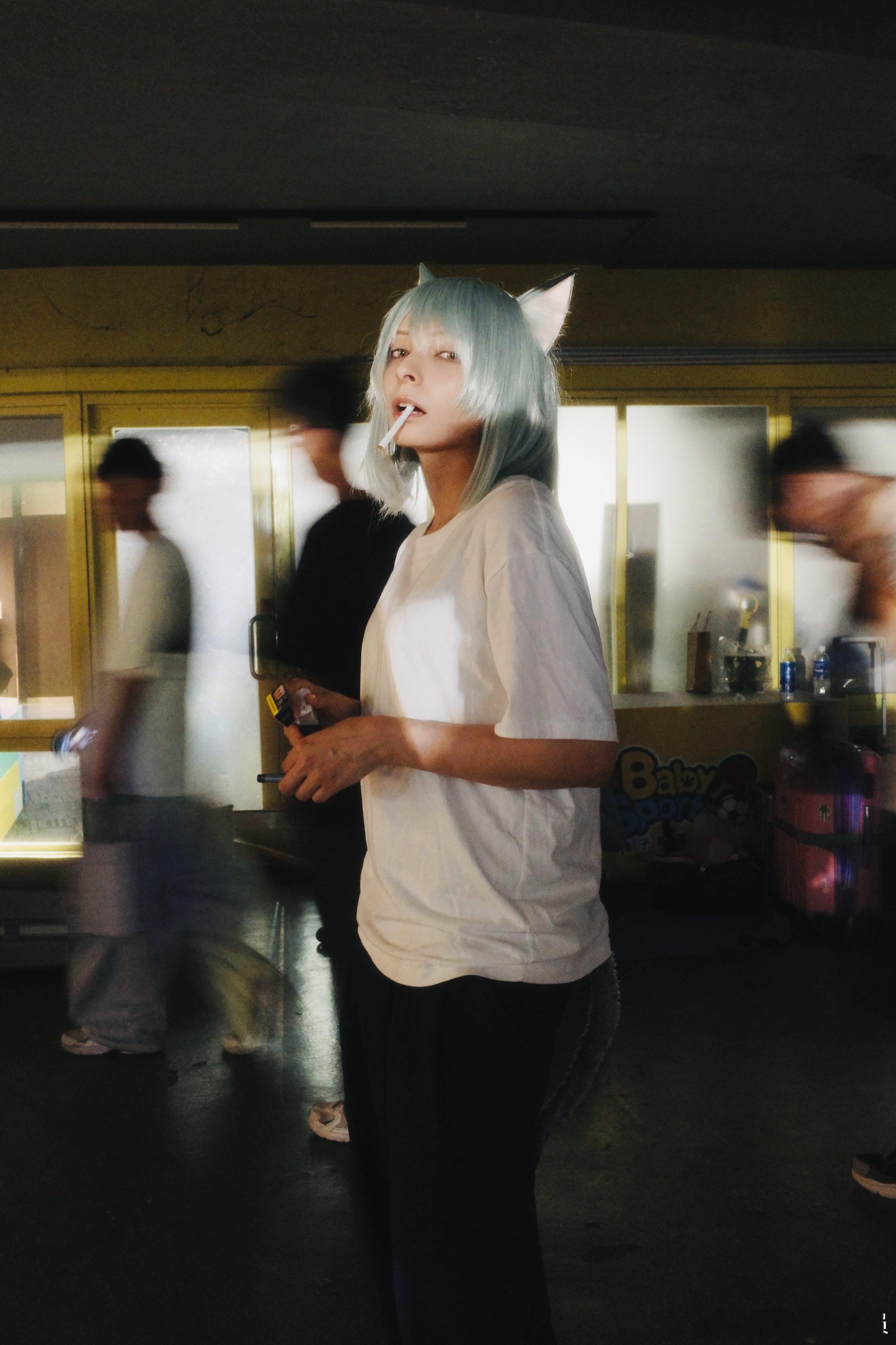 尼古喵喵CN：くろは（FGO黑贞/摩根官方舞台Coser）​​​