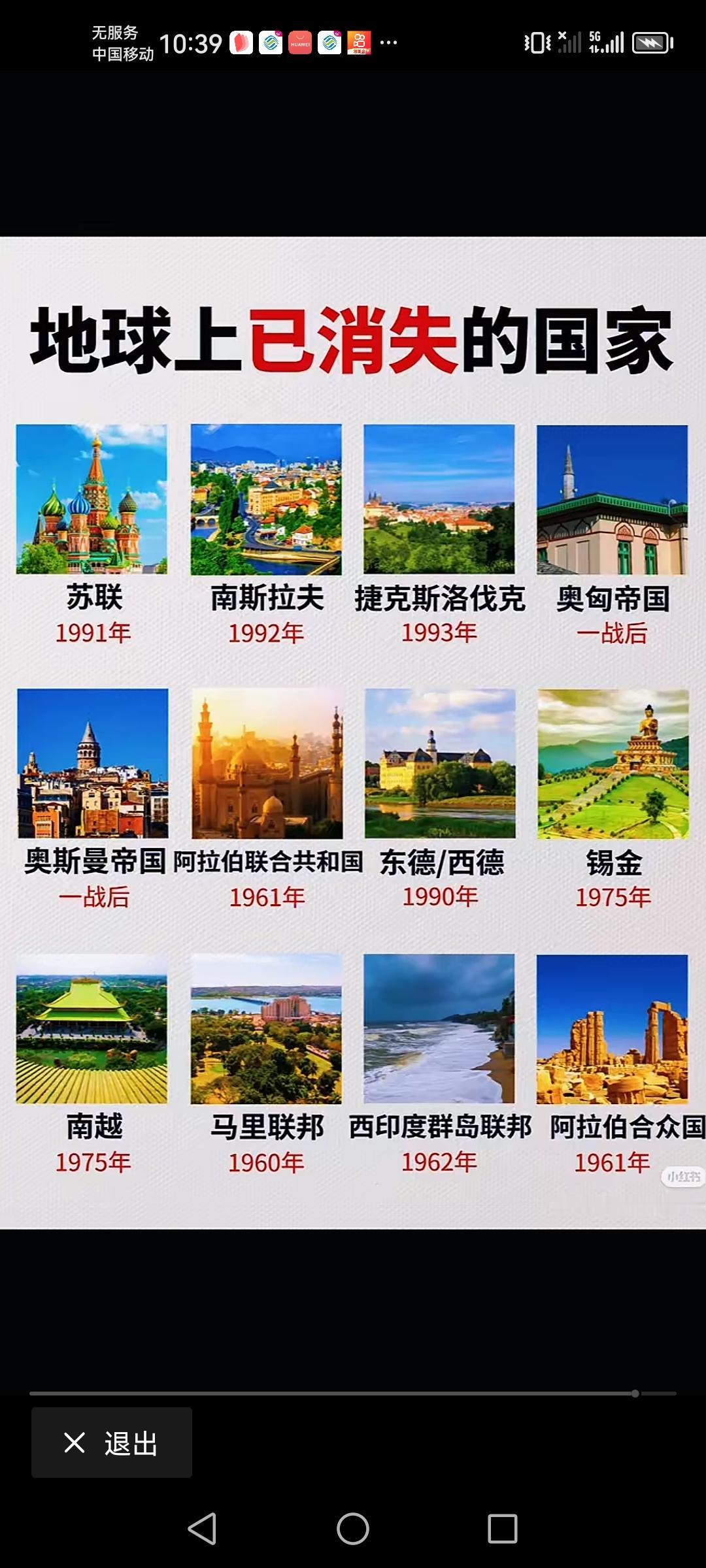 地球上消失的国家，原来这些都存在的国家现在消失啦！