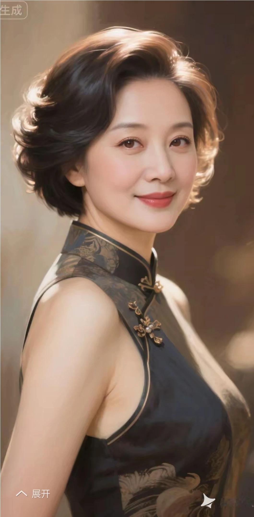 东方女性，美貌智慧。成熟稳重，气压全场优雅端庄，雍容华贵。花容月貌，仪态万