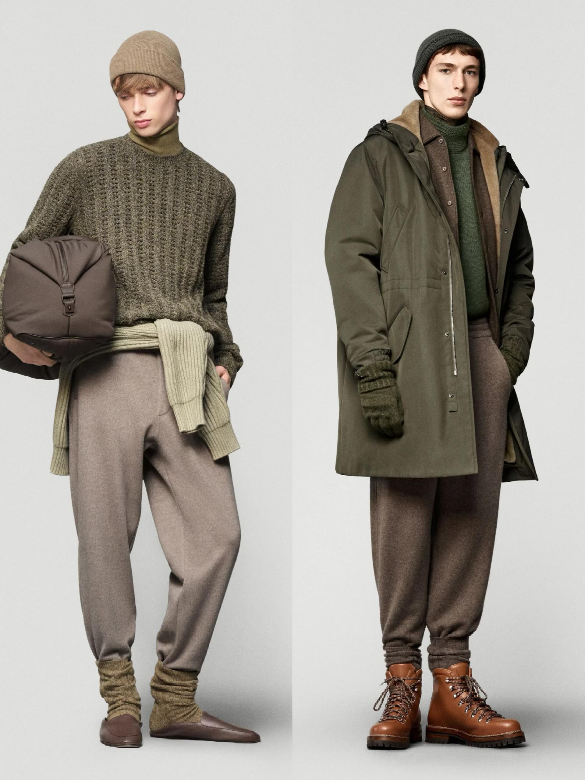 低温天懒人穿搭公式时尚灵感解读低温天最温暖人心的还是老钱风穿搭。想拿捏秋冬男装