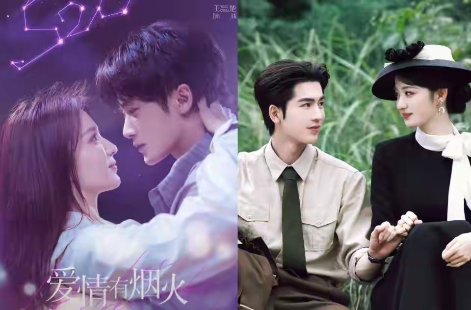 王楚然年初靠着剧集小火出圈，可后来搭档檀健次演的爱情剧翻车明显。俩人站一起毫无情