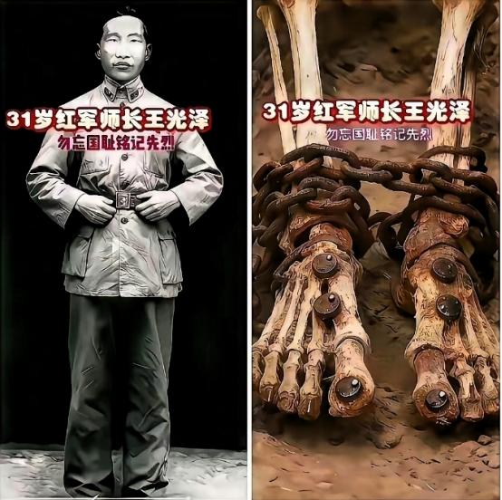 看到这双脚，我震惊了！敌人为了让他吐出党的机密信息，不惜动用酷刑，用铁钉钉穿了他
