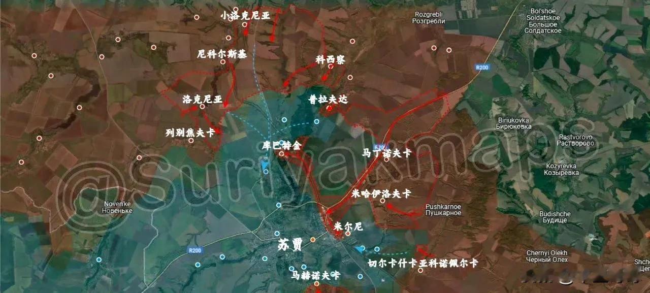 亲俄媒体suriyak更新3月10日早上库尔斯克局势乌克兰军队继续从多个方向