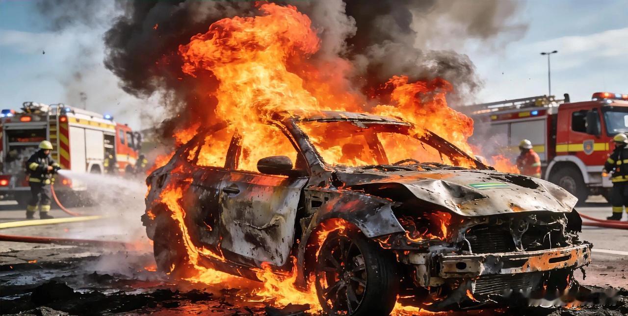 亲眼所见：新能源车一着火，人真的很难逃出来我是一名有二十多年驾龄、常年在路