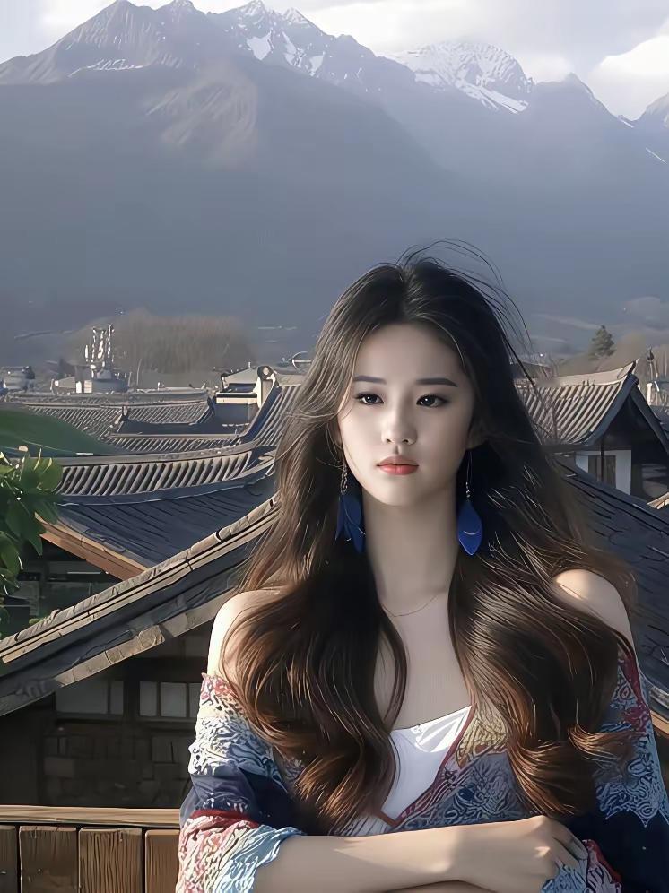 在雪山脚下，遇见最美的你