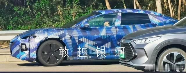比亚迪海豹08海豹08位装车被曝光了，大家还能想起来上海车展的Ocean-s概念