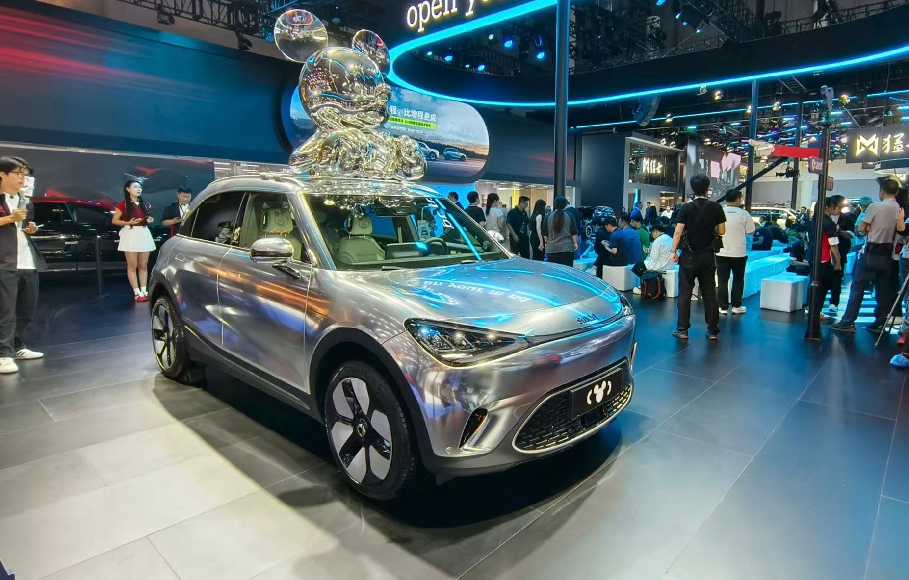 2026款smart1BRABUS上市，EHD技术加持，豪华纯电新卷王？在