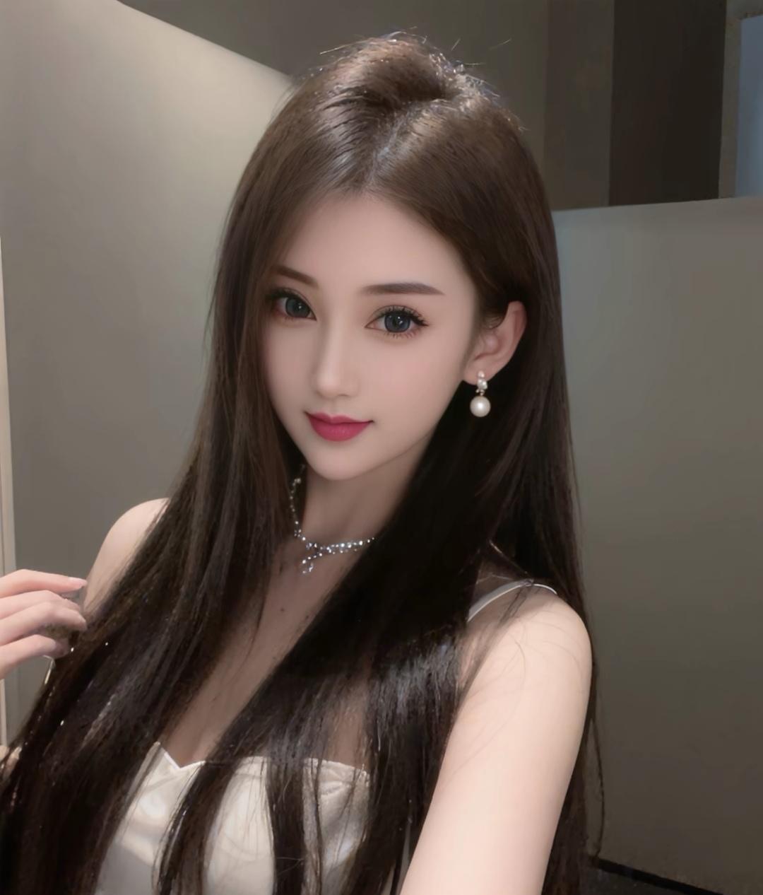 玉颜如花，倾国倾城。