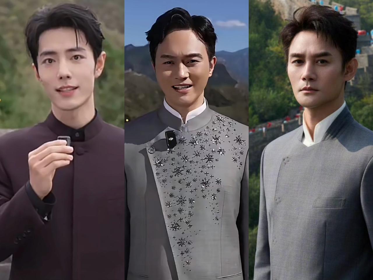 果然央妈镜头就是内娱最大的照妖镜，就说张智霖，在这次的央视国庆晚会上，居