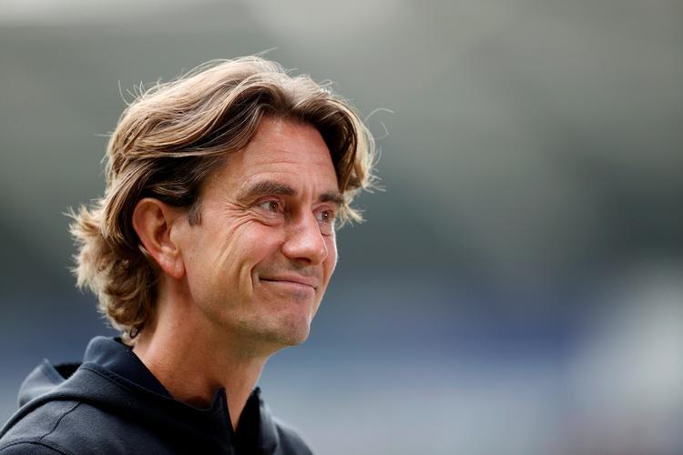 本轮英超重获“呼吸权”的三人👇：1️⃣托马斯·弗兰克，目前位列下课赔率榜榜首