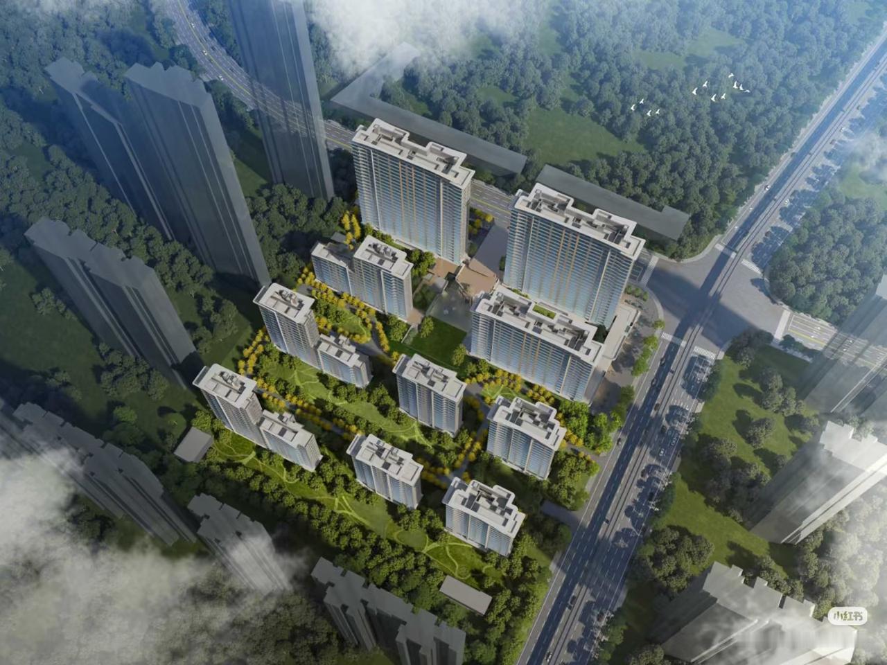 保利新建楼盘（白沙洲地块）效果图