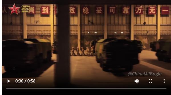 中国已经开始定调子了！战局的走向由我说了算！中国军号海外账号放出视频，拿战机、装