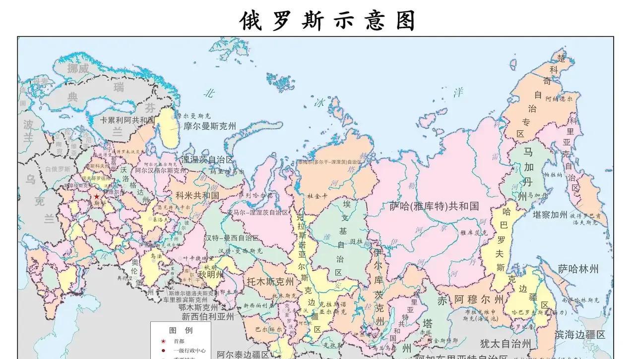 俄罗斯与美国全面对比从国土面积来看，俄罗斯的国土面积为1709万k㎡，是世界上