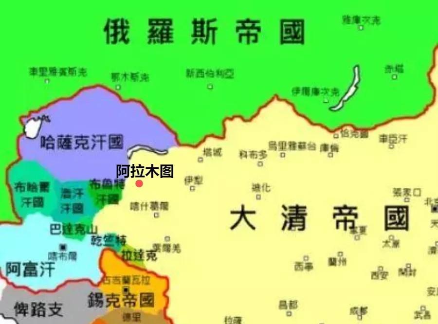 大清VS皇马，穿越时空的对决！巴尔喀什湖以西自古就是中国的领土，唐朝还在这里建