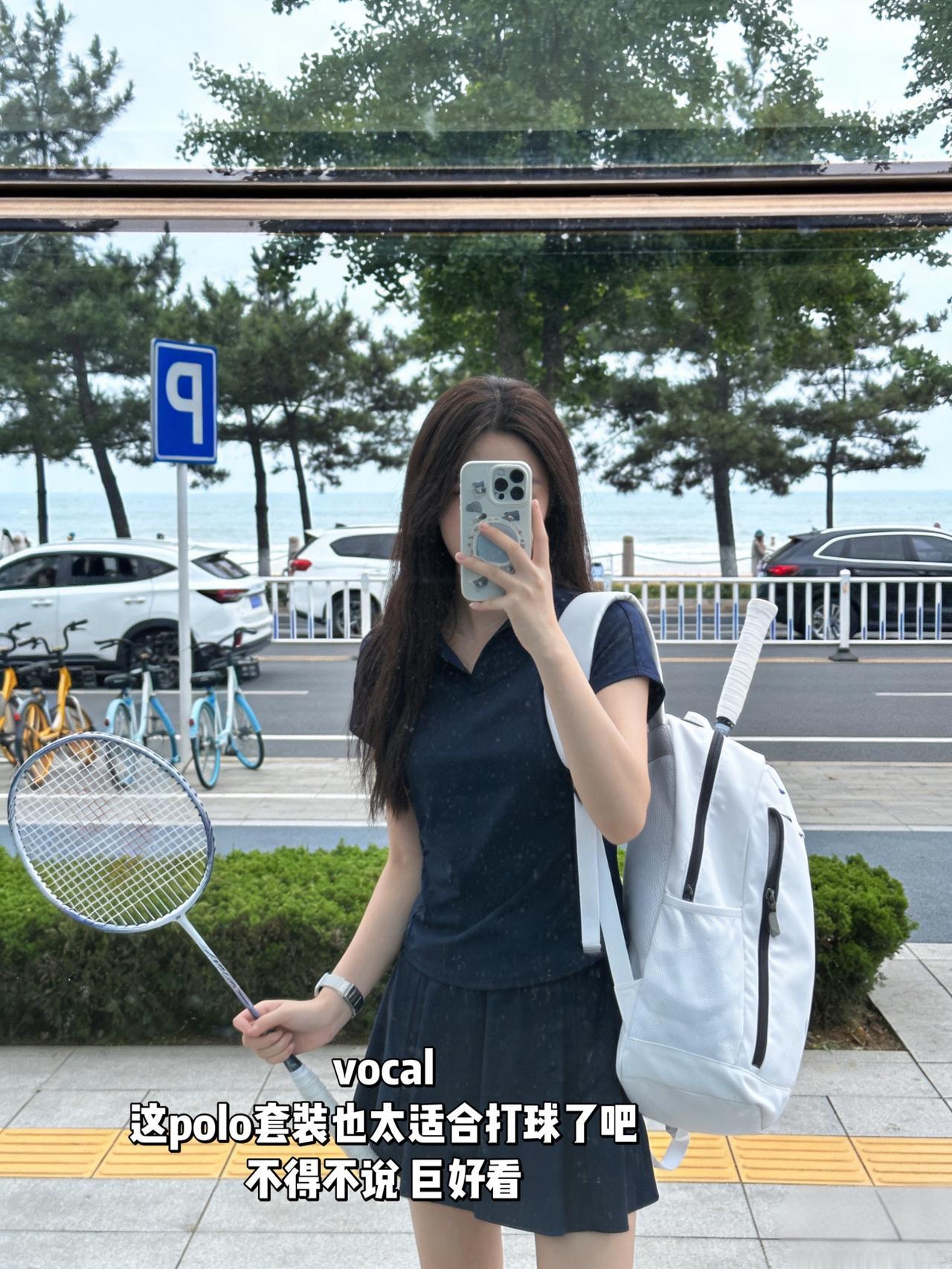 vocal这polo套装也太适合打球了吧不得不说巨好看