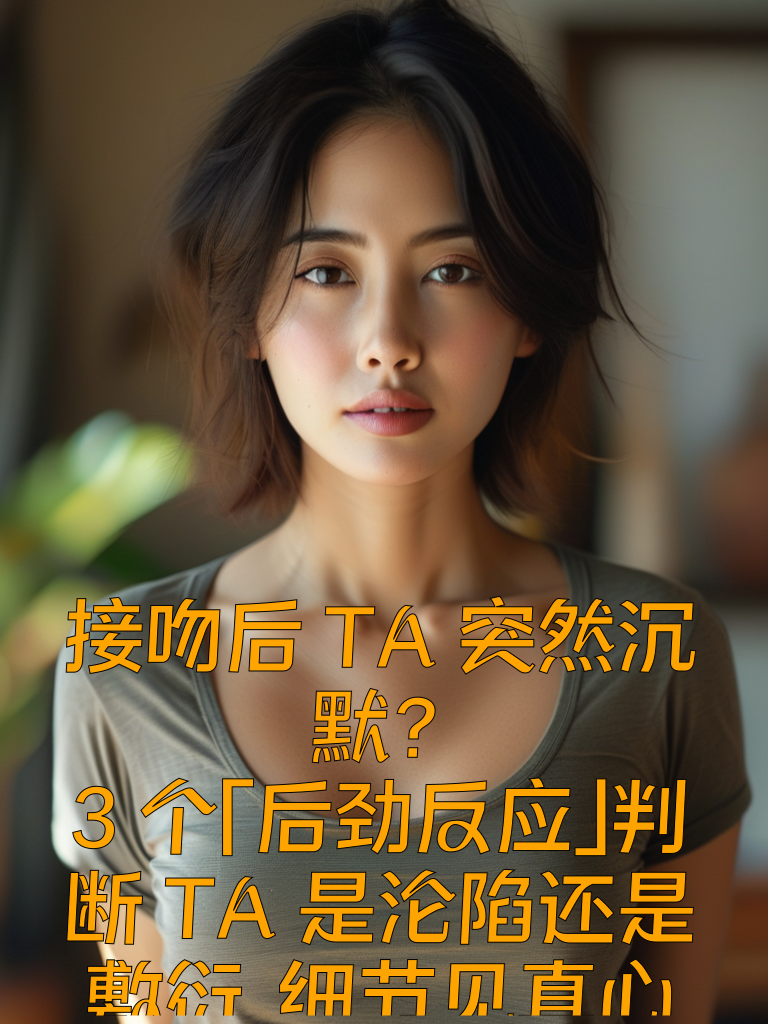 接吻后TA突然沉默？3个「后劲反应」判断TA是沦陷还是敷衍，细节见真心