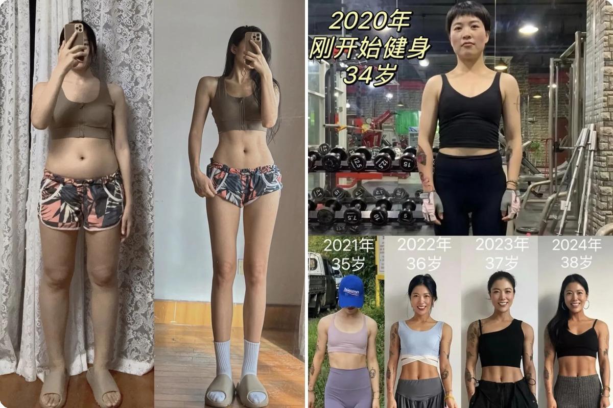 “运动”和“不运动”的女生穿同一件衣服，这差别可不小，看完惊呆了​​​