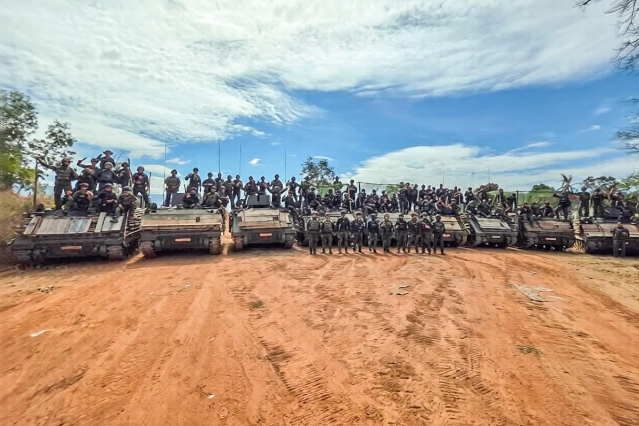 几天前，泰国军队在柬埔寨境内鞍马隘口市场附近发动军事行动，试图攻占乌汶府南元县的