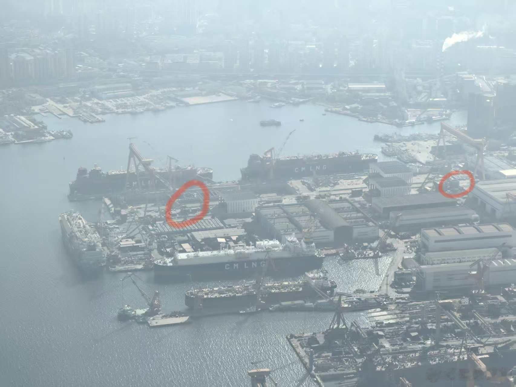 进度喜人，疑似004航母核反应堆屏蔽层已经安装完毕按照目前的速度，2028年前