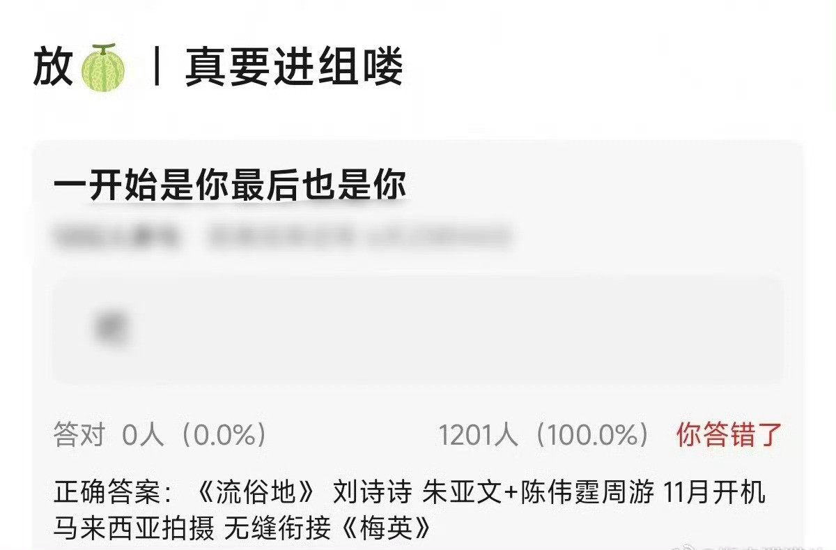流俗地居然上热搜了，总结下刘诗诗最近的🍉，一切以官宣为准​​​