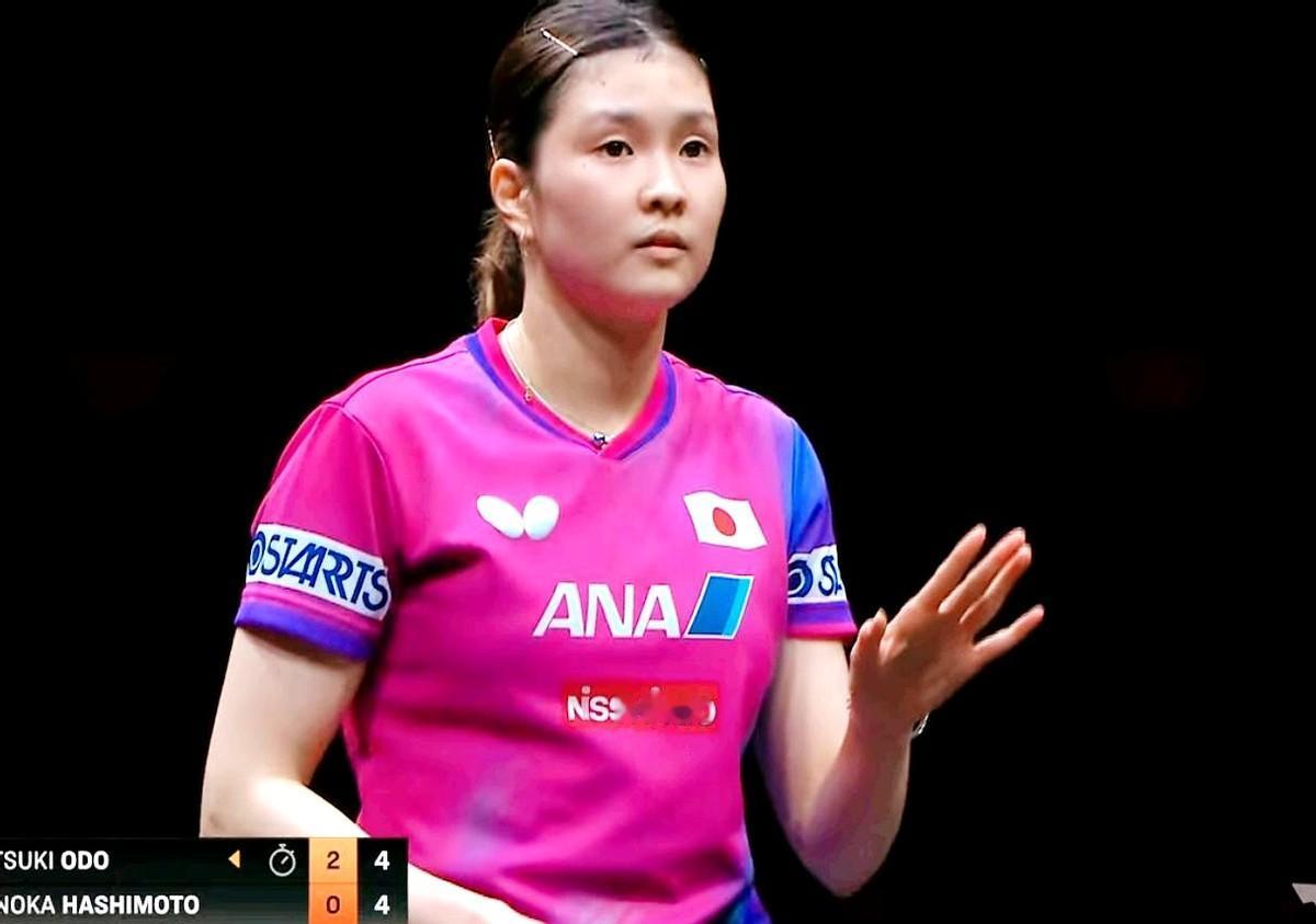 再这样下去，大赛真不来咱这办了。最近一场乒乓球赛，日本选手桥本帆乃香对大藤沙