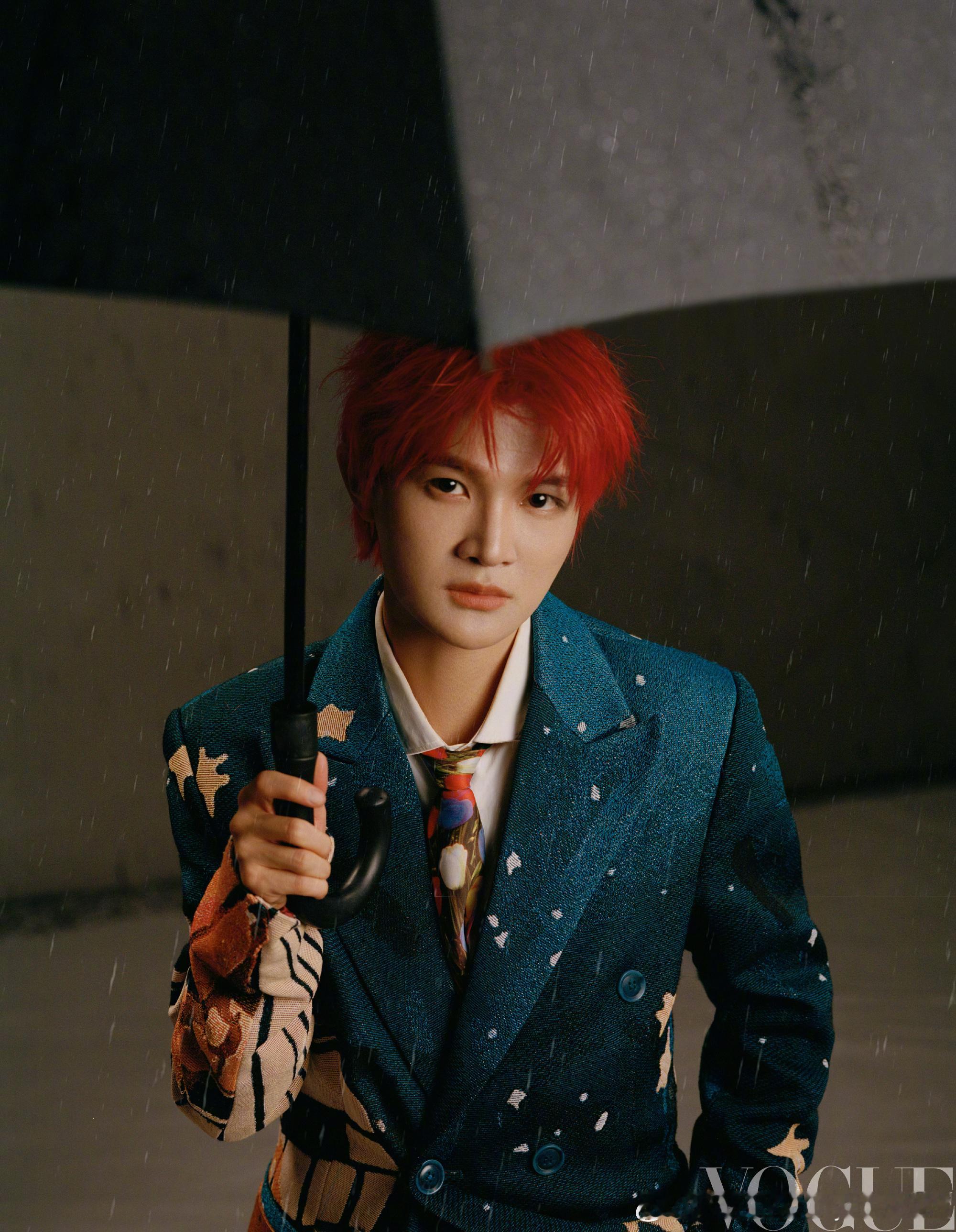 周深周深红发vogue封面极致诱惑