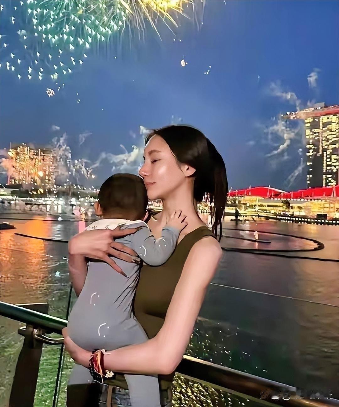 何猷君私生子风波升级，前女友公开晒娃，奚梦瑶一个举动表明态度。​