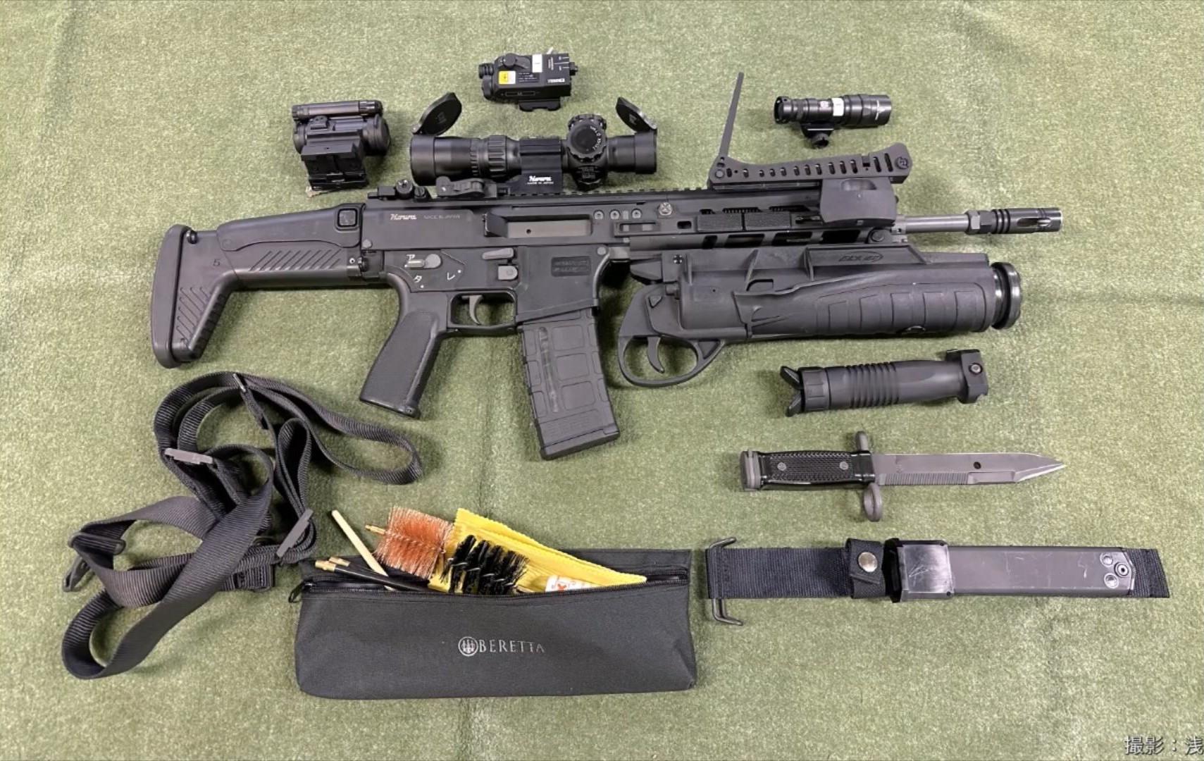 20式小銃全附件展示烽火问鼎计划​​​