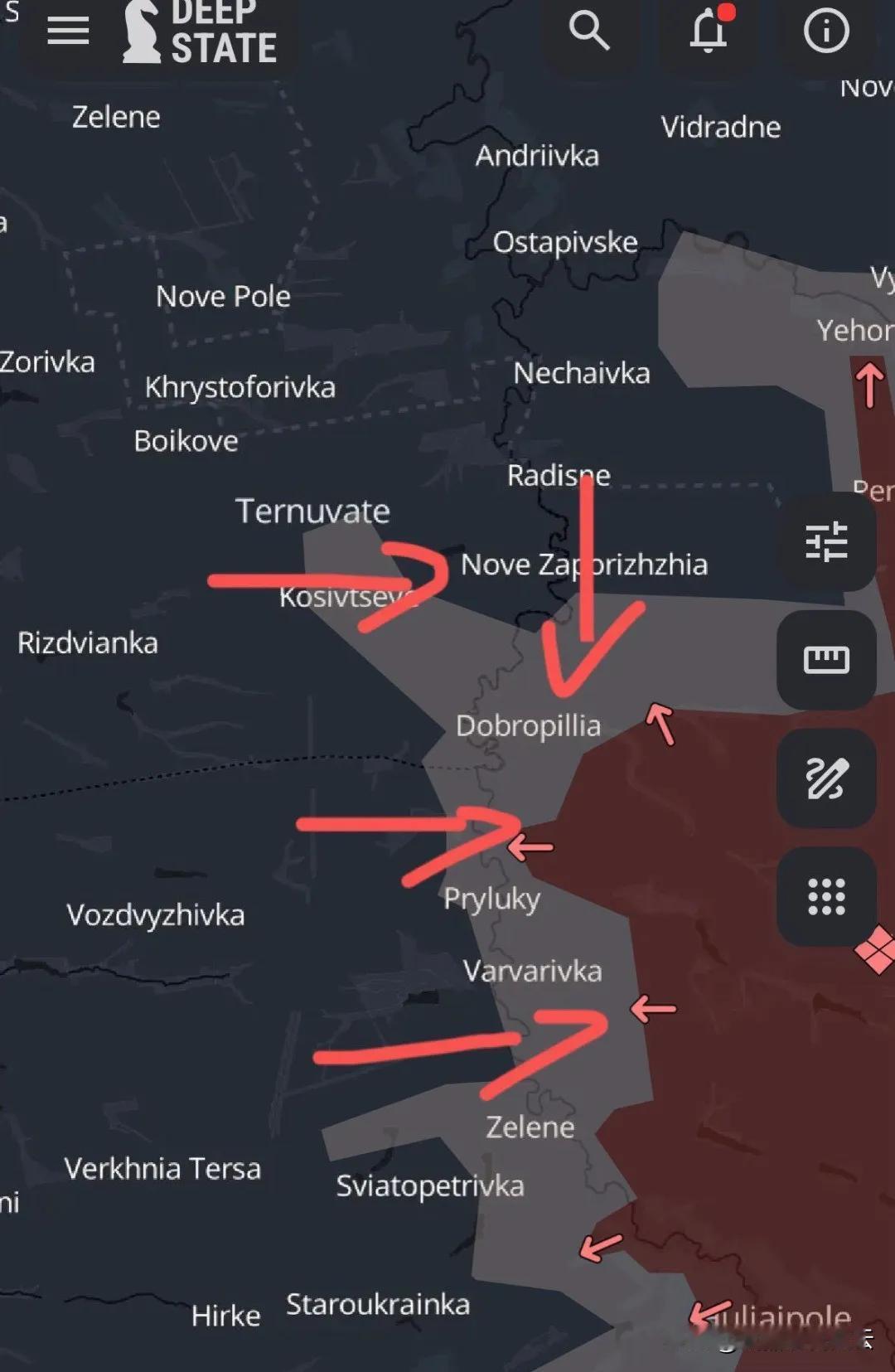 乌军在胡利亚波尔突出部进行反击！乌军大概从2月7号开始利用星链“造成的俄军的