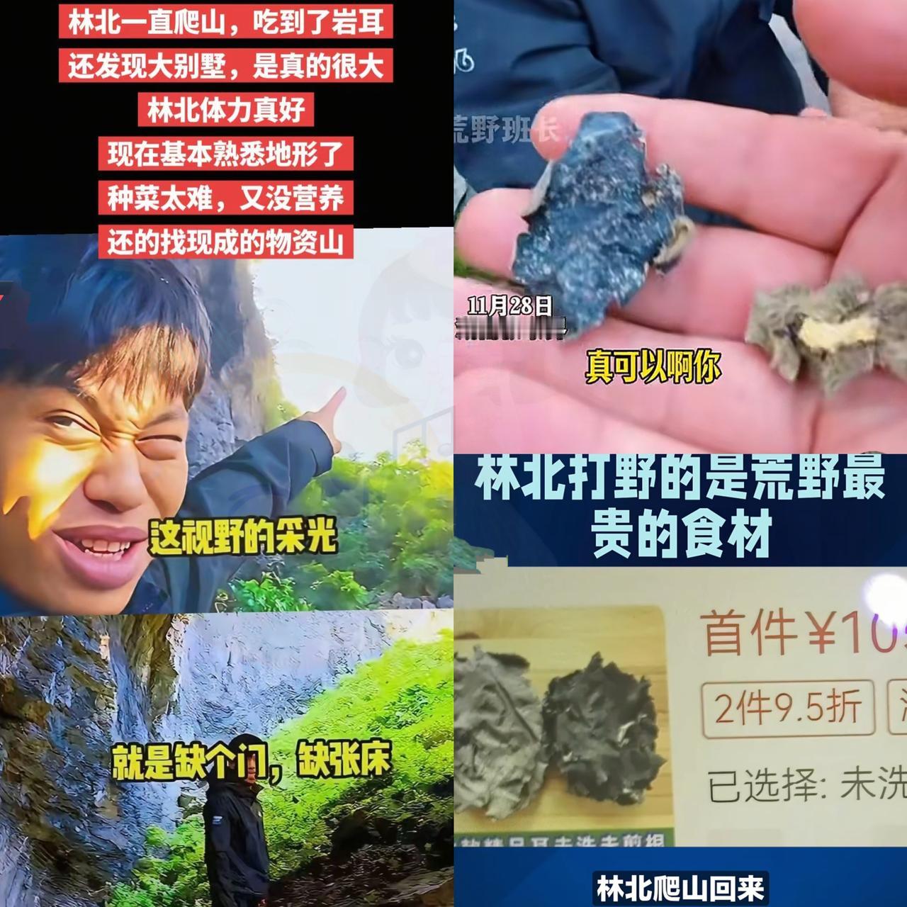 林北这回真是给所有人上了一课。别的选手还在山下抢那点物资，他倒好直接爬到了山