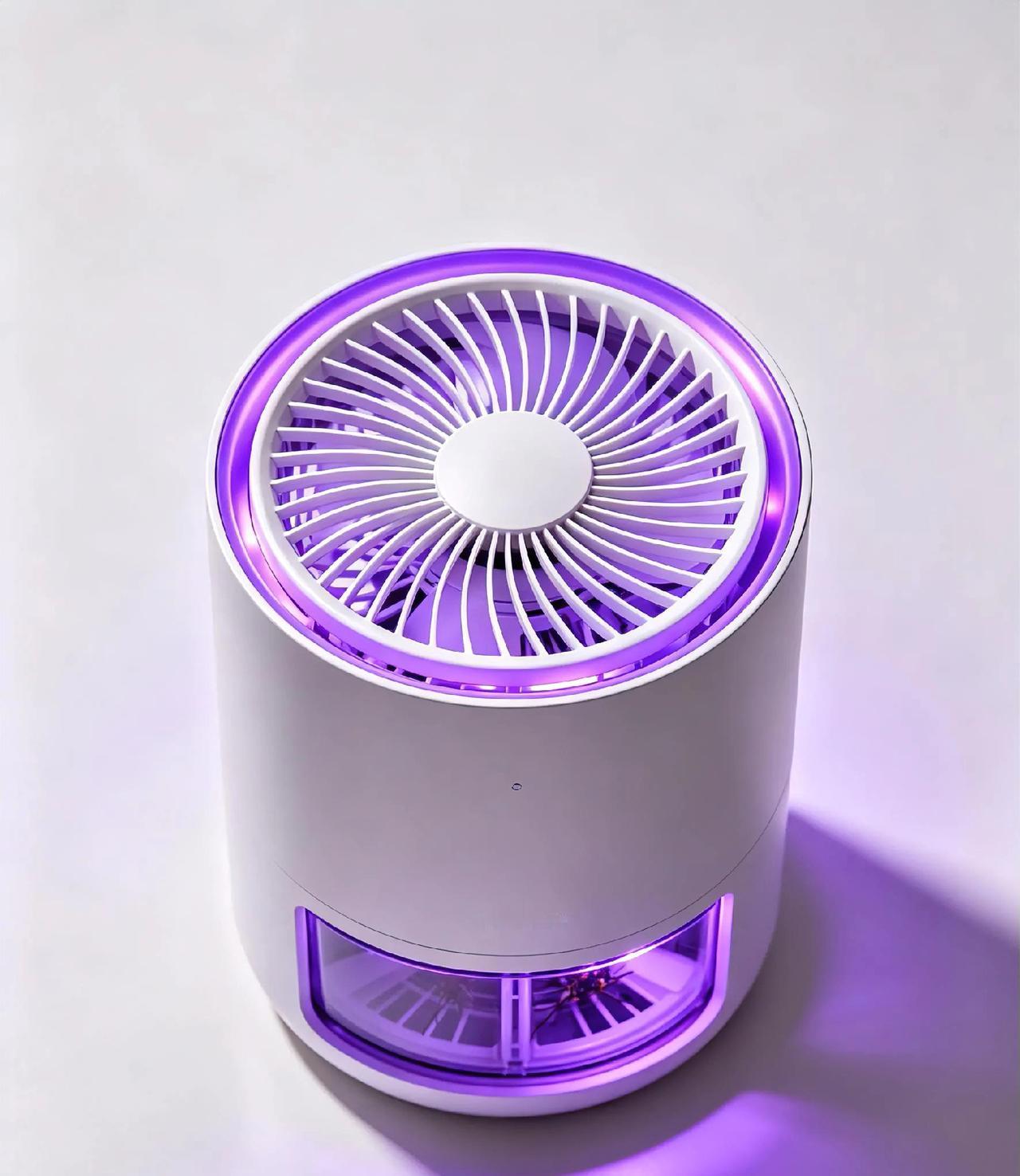 太聪明了！福建小伙用风扇加紫光制成灭蚊神器绝了！福建厦门一位