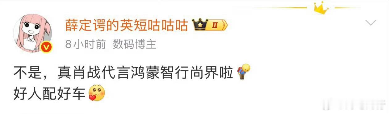 肖战尚界一夜之间多了批黑粉和试图引战的他恰恰说明华子代言人选的真好❤