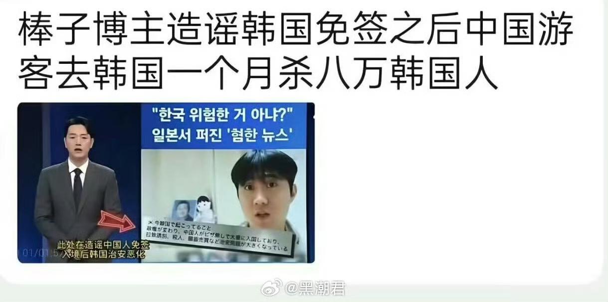 造谣“中国游客一个月杀了8万韩国人”的旅日韩国博主宣布加入日本籍，疑似是为了逃避