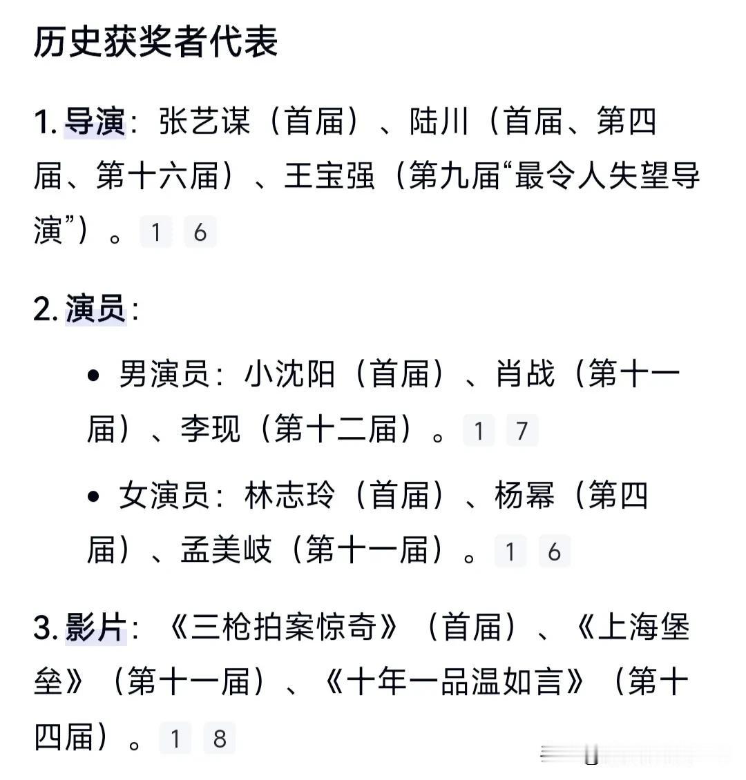 金扫帚奖下届还评选吗？连张艺谋、陆川这样的大导演都获得过金扫帚的最令人失望导演
