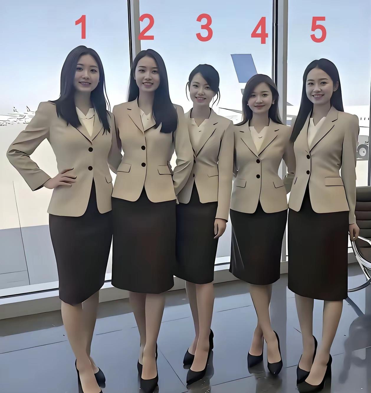 五位女生，都说非你不嫁，直觉告诉我，你选几号？