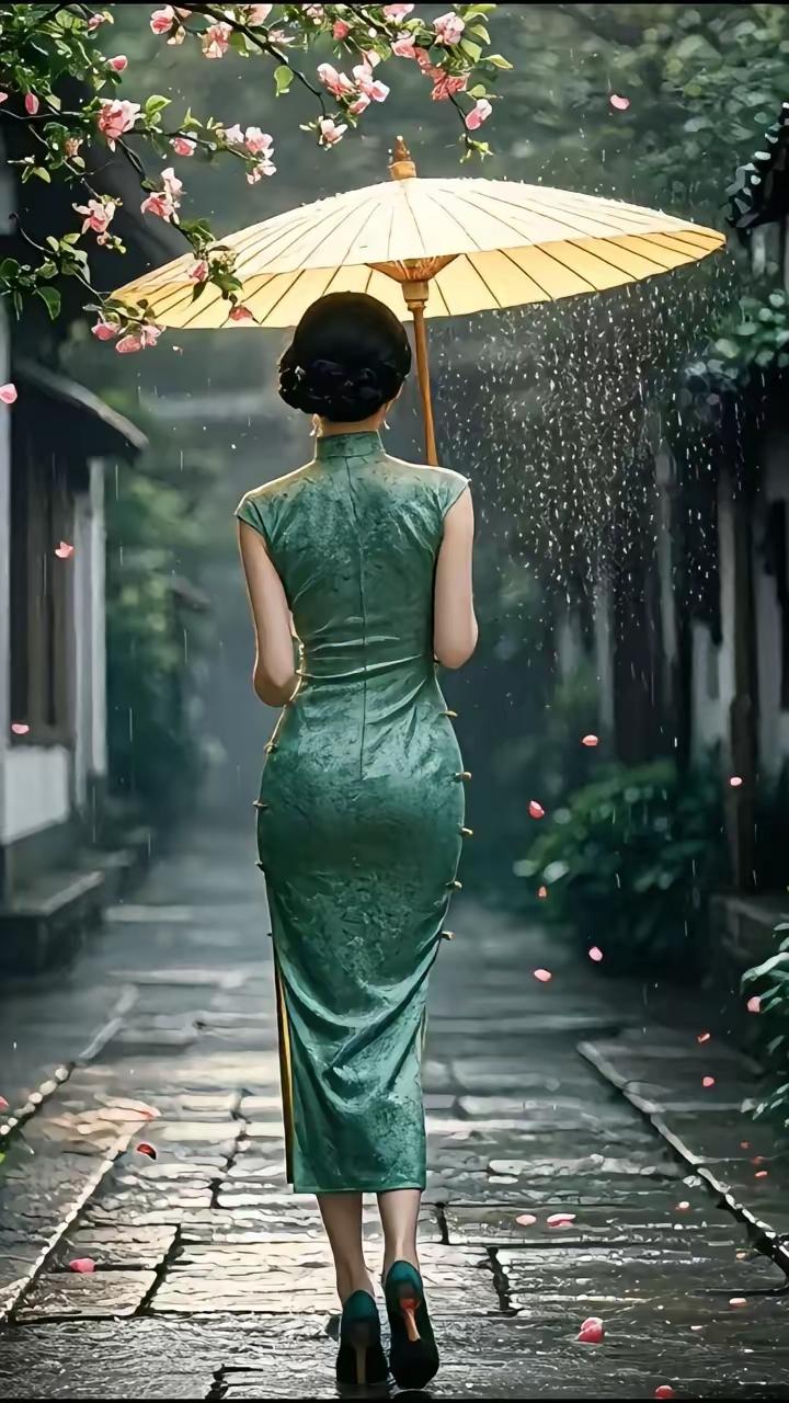 塞鸿秋·烟雨双城记江南雾叠行囊上，归风先入古城巷。软凉同似西塘柳，青石