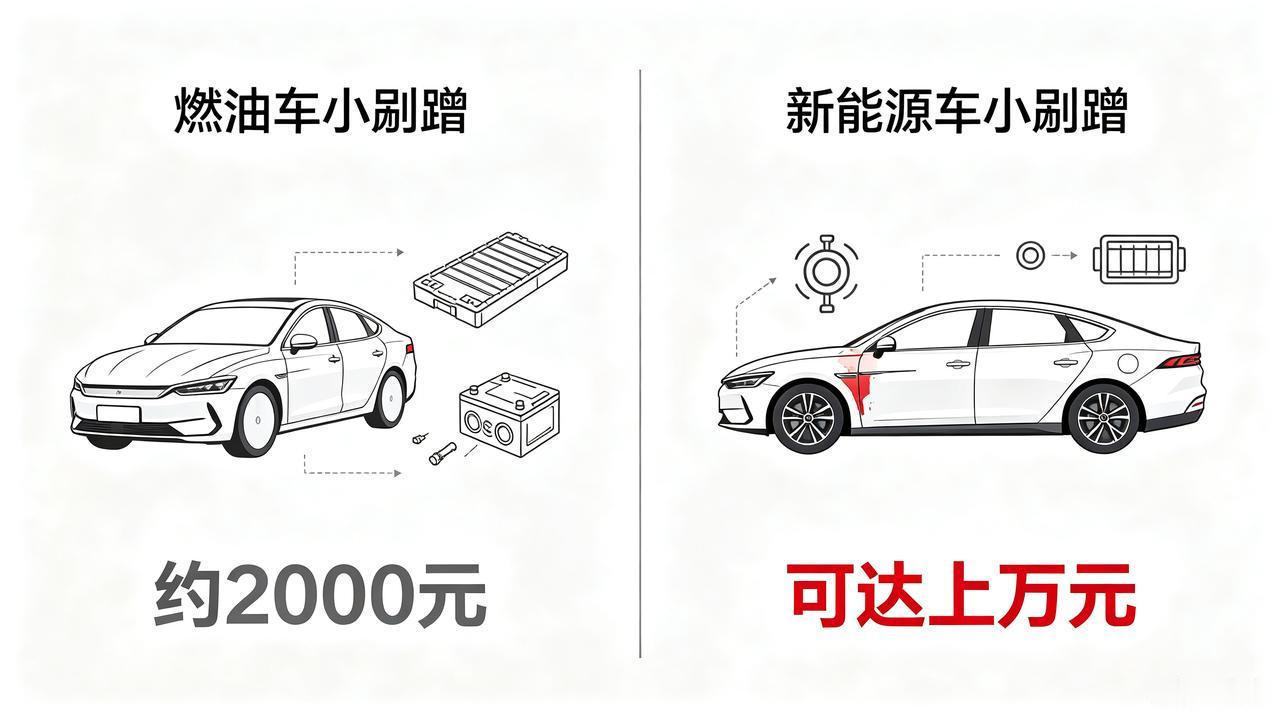 新能源车修车贵，已经是行业不争的事实：省下的油钱，一次事故全部归零新能源车最大