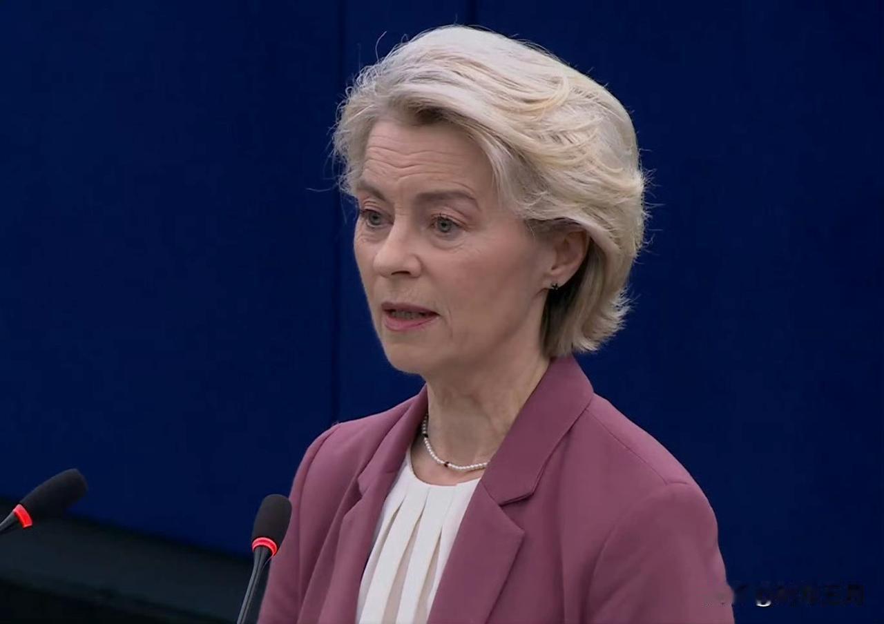 在欧盟委员会主席冯德莱恩公开宣称“泽连斯基拿不到钱，我就不离开欧盟峰会会场”后，