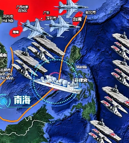 在美国主导的联合军演中，柬埔寨、泰国、越南、马来西亚等国家纷纷参与，连素来以谨慎